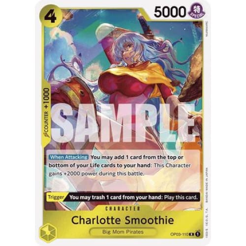 Charlotte Smoothie (Reprint) OP03-110 R Premium Booster