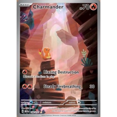Charmander (168) Illustration Rare Holofoil - Single