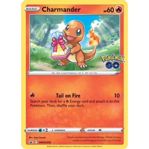 Charmander (SWSH232/184) Promo Holofoil - Single