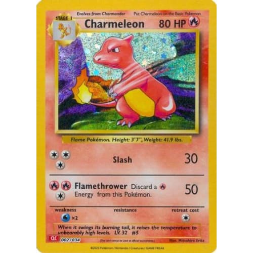 Charmeleon (2) Rare Holofoil - Single