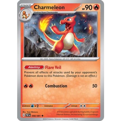 Charmeleon (8) Uncommon - Single