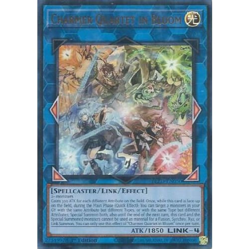 Charmer Quartet in Bloom - BLZD-EN050 Ultra Rare 1st