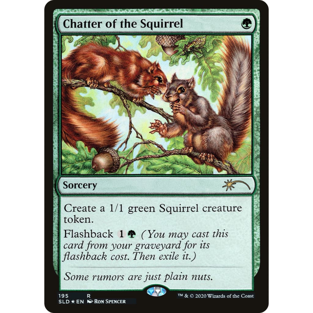 Chatter of the Squirrel (SLD-195) Foil - Single