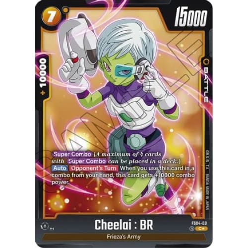 Cheelai: BR (Bonus Pack Alternate Art) (FS04-09) - Starter