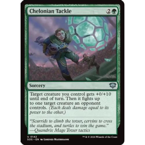 Chelonian Tackle (SOS-142) Foil - Single