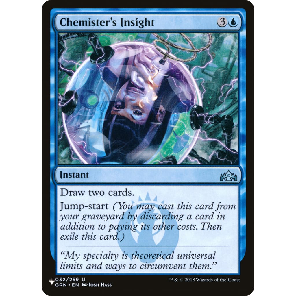 Chemister’s Insight (PLST-GRN-32) - Single