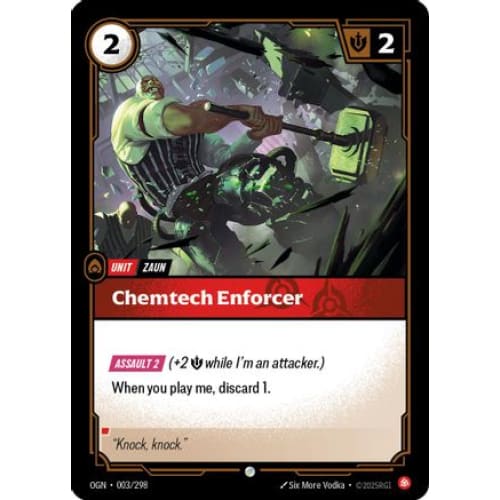 Chemtech Enforcer (003/298) - Origins - Single