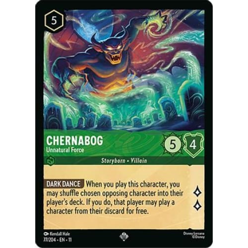 Chernabog - Unnatural Force (77/204) - Winterspell Cold