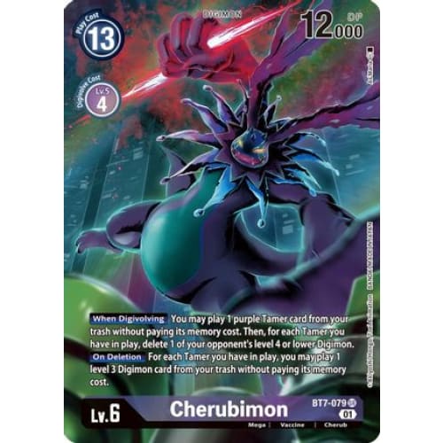 Cherubimon (Alternate Art) (BT7-079 SR) Super Rare Foil