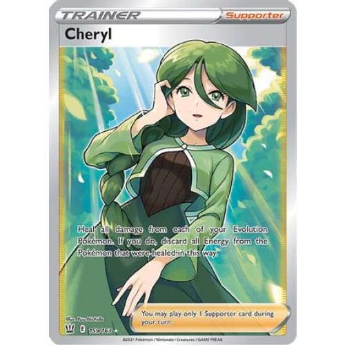 Cheryl (159/163) Ultra Rare Holofoil - Single