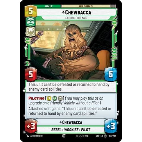 Chewbacca - Faithful First Mate (103/262) - Single