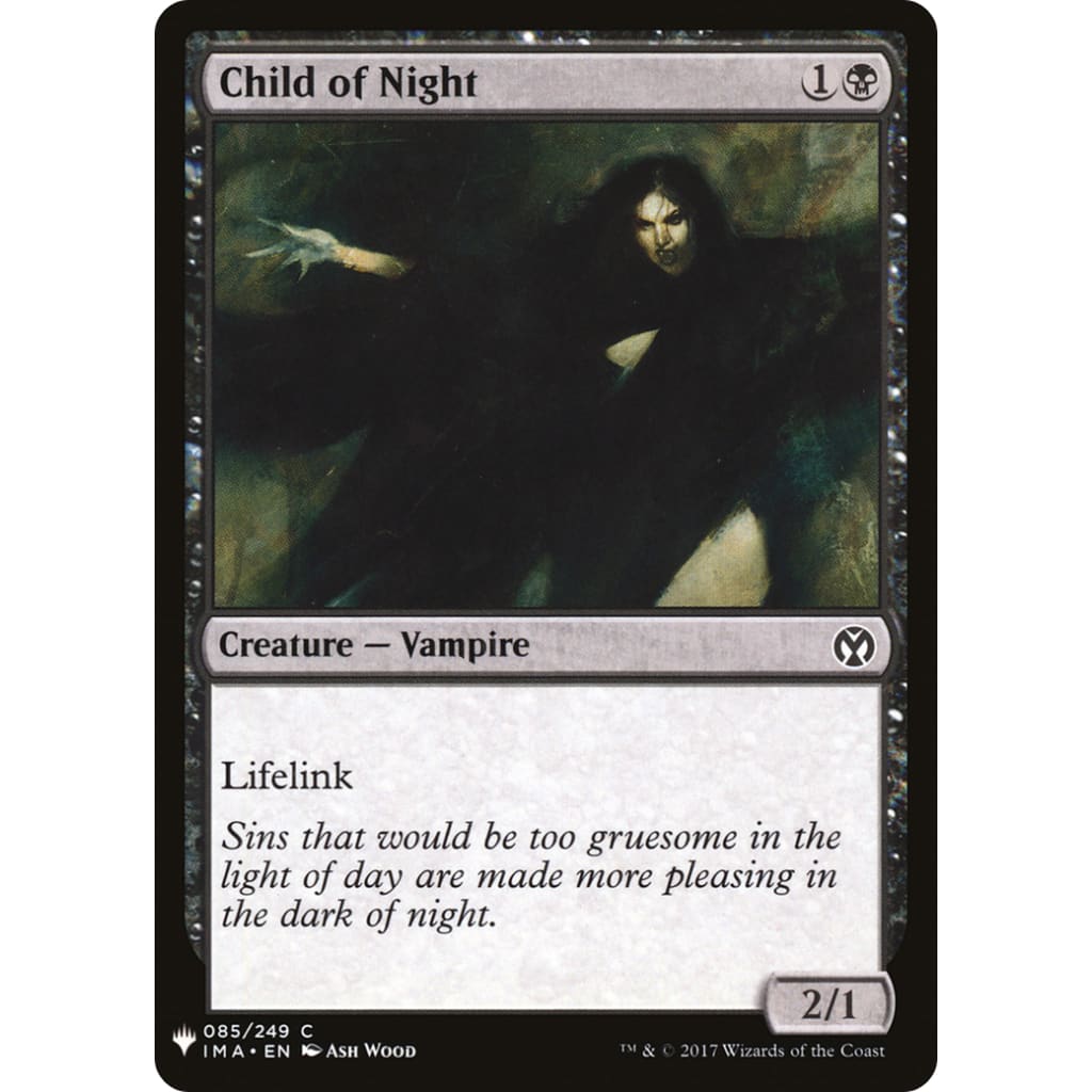 Child of Night (PLST-IMA-85) - Single
