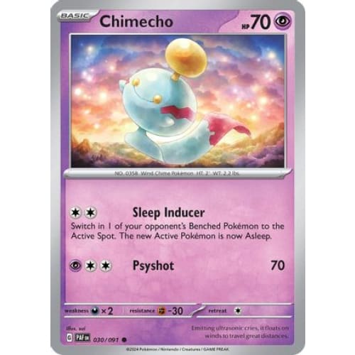 Chimecho (30) Common Reverse Holofoil - Single