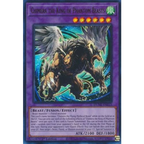 Chimera the King of Phantom Beasts - DUNE-EN033 Ultra Rare