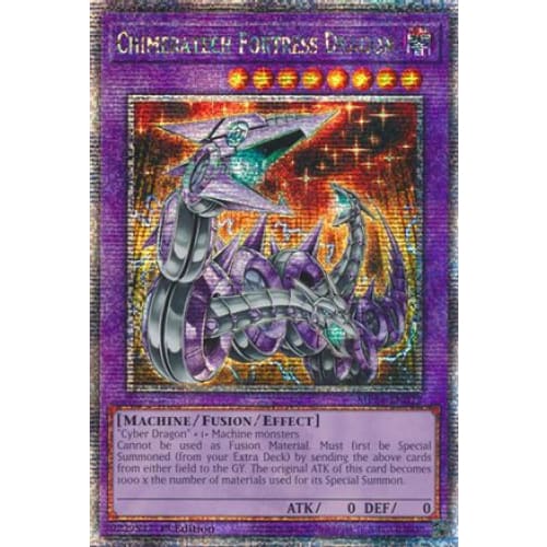 Chimeratech Fortress Dragon (Quarter Century Secret Rare)