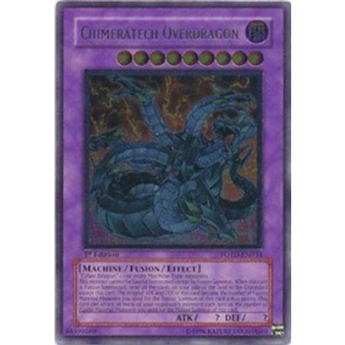 Chimeratech Overdragon (UTR) (POTD-EN034) Ultimate Rare