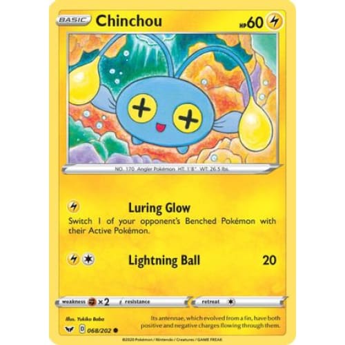 Chinchou (68) Common - Single