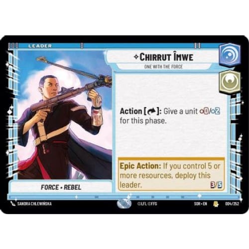 Chirrut Imwe - One With The Force (004/252) - Spark