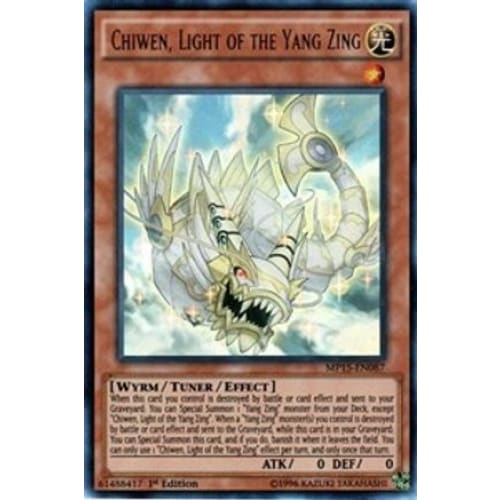 Chiwen Light of the Yang Zing (MP15-EN087) Ultra Rare 1st
