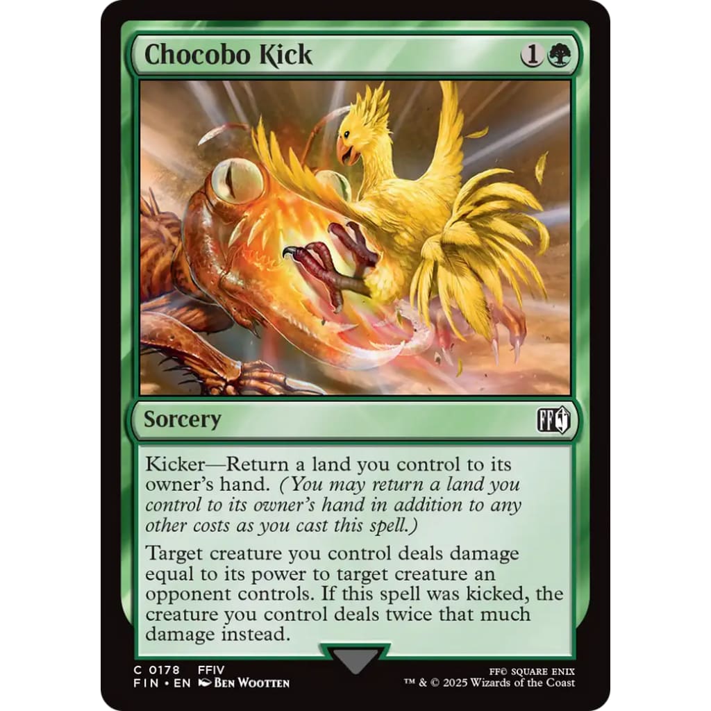 Chocobo Kick (FIN-178) - Single