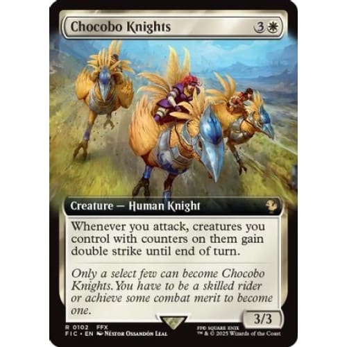 Chocobo Knights (Extended Art) (FIC-102) Foil - Single