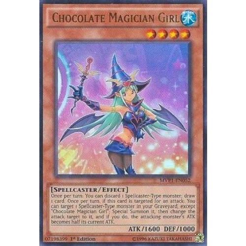 Chocolate Magician Girl (MVP1-EN052) Ultra Rare 1st Edition