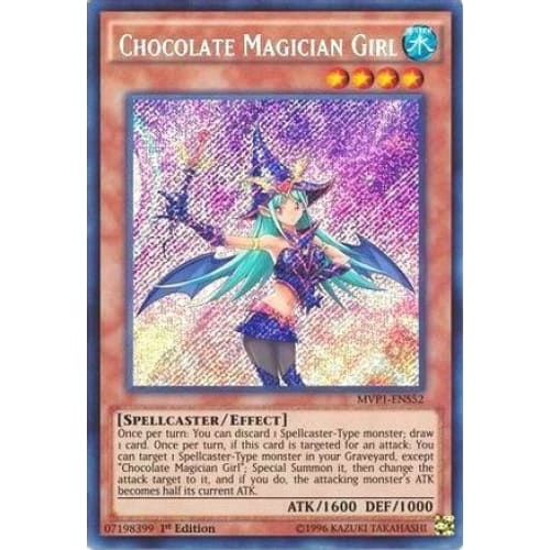 Chocolate Magician Girl (MVP1-ENS52) Secret Rare 1st