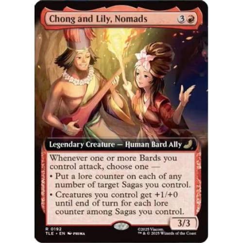Chong and Lily Nomads (Extended Art) (TLE-192) - Single