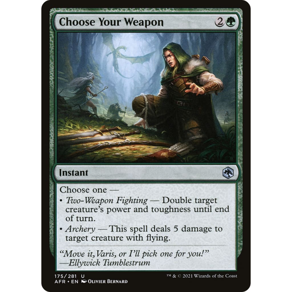 Choose Your Weapon (AFR-175) - Single