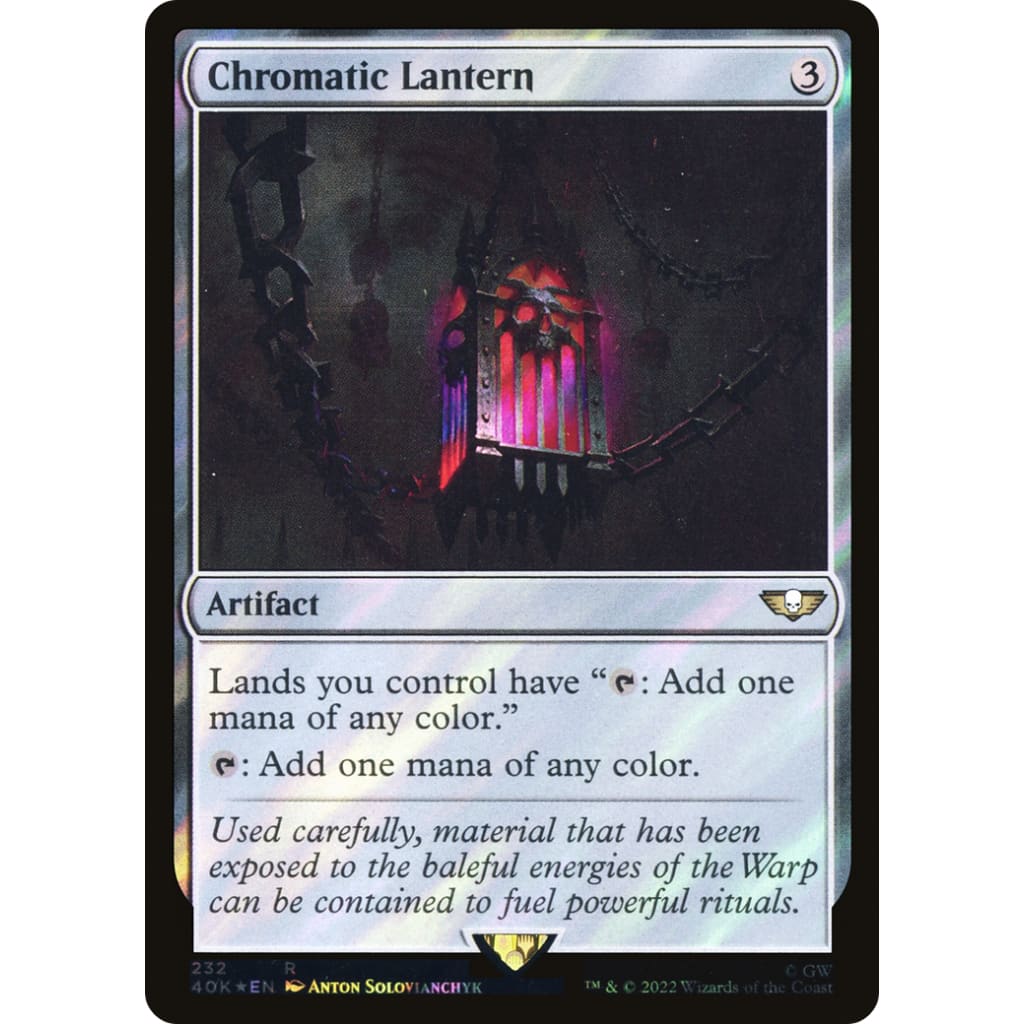 Chromatic Lantern (40K-232★) Foil - Single