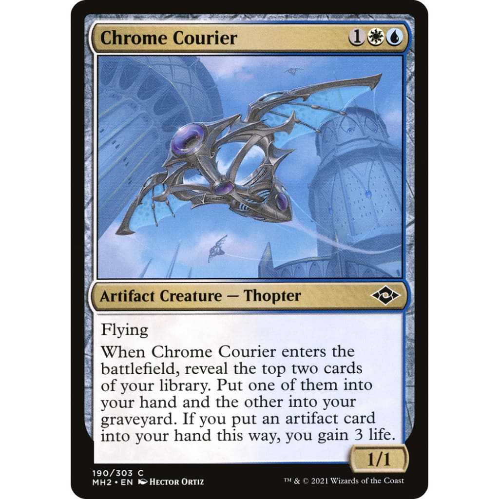 Chrome Courier (MH2-190) Foil - Single