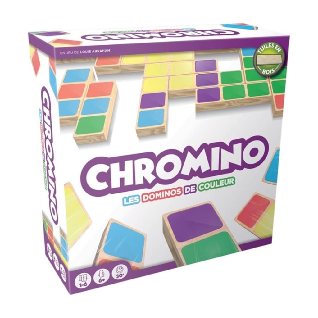 Chromino Wood Version (Multilingual)