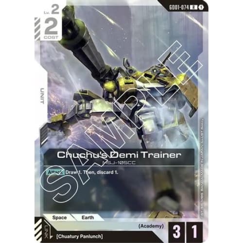 Chuchu’s Demi Trainer (GD01-074) - Newtype Rising Holofoil