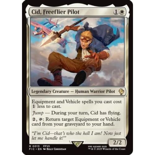Cid Freeflier Pilot (FIC-013) - Single