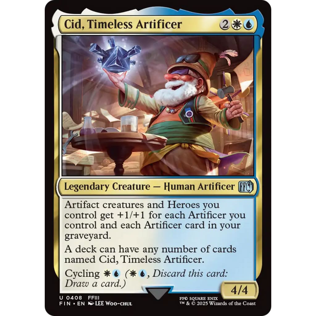 Cid Timeless Artificer (0408) (FIN-408) Foil - Single