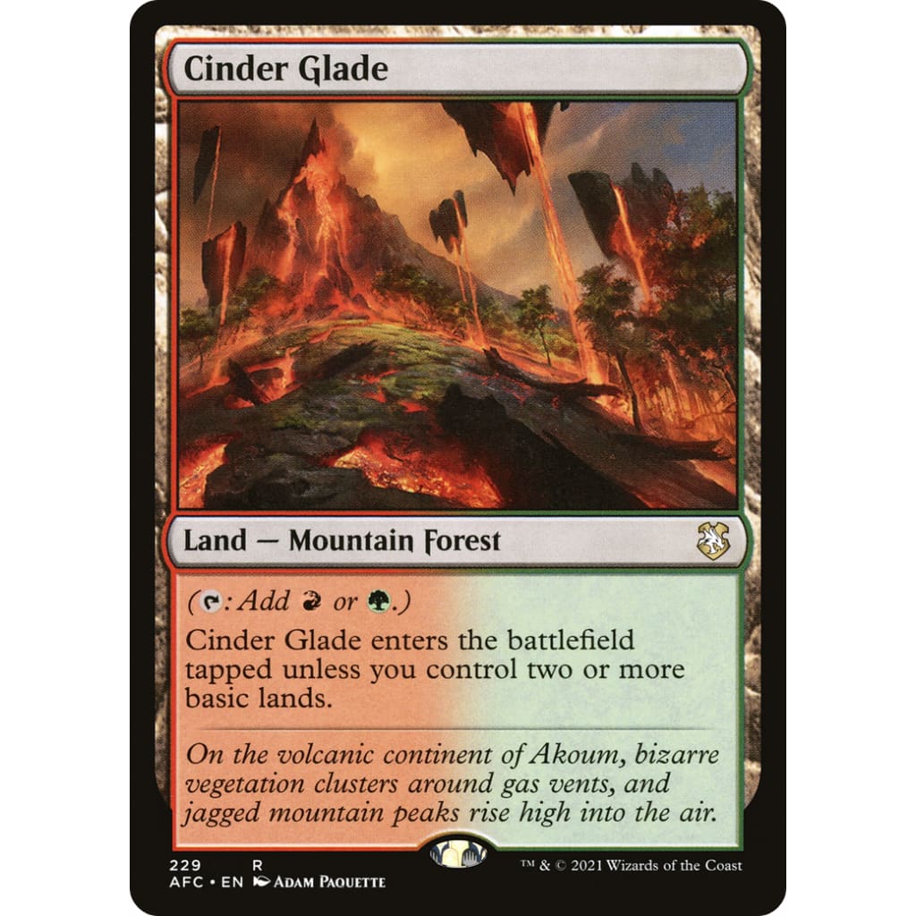 Cinder Glade (AFC-229) - Single