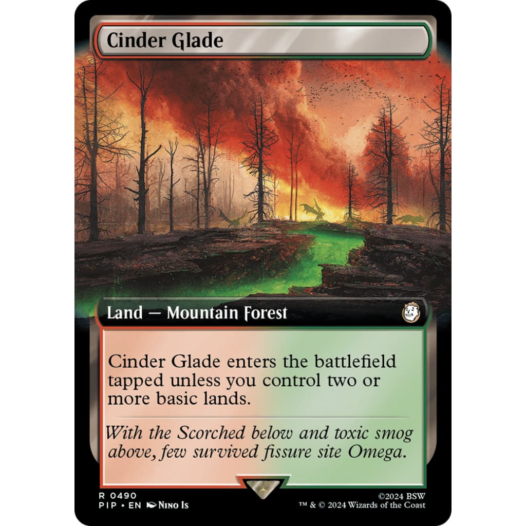 Cinder Glade (PIP-490): (Extended Art) - Single