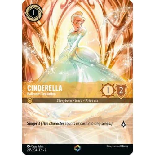 Cinderella - Ballroom Sensation (Alternate Art) (205/204)