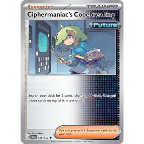 Ciphermaniac’s Codebreaking (145) Uncommon - Single