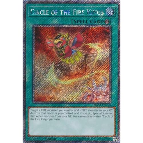 Circle of the Fire Kings (Platinum Secret Rare)