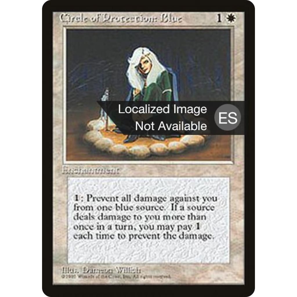 Circle of Protection: Blue (4BB-015) - Single
