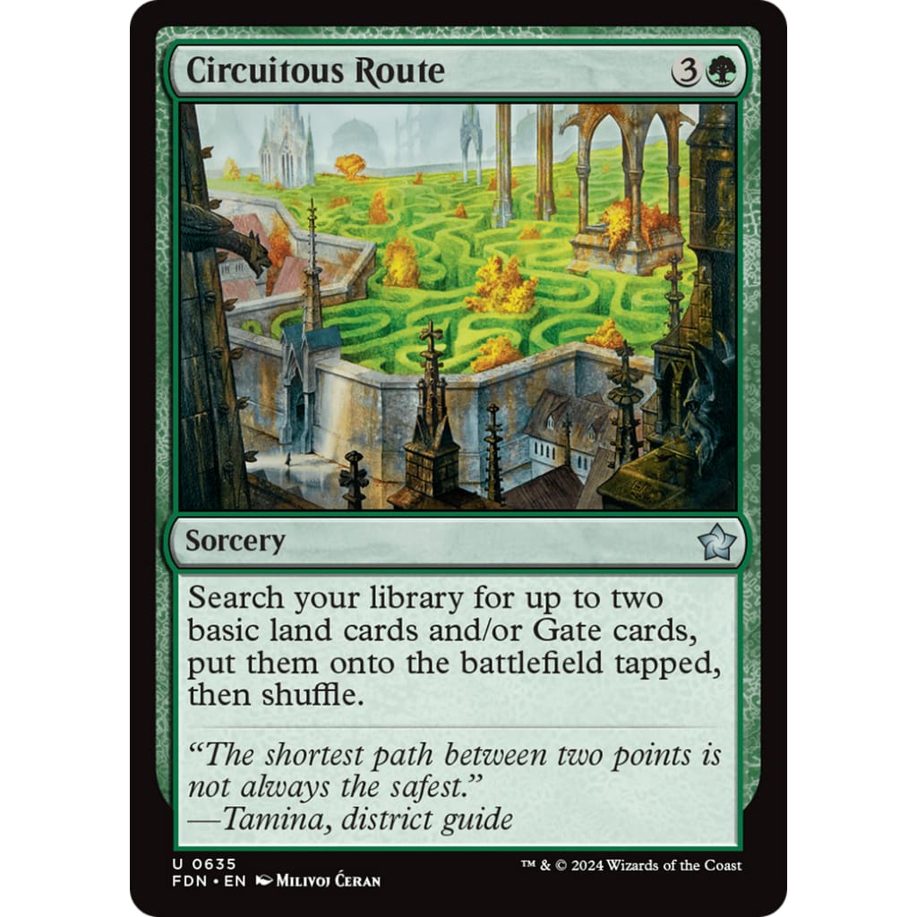 Circuitous Route (FDN-635) - Single