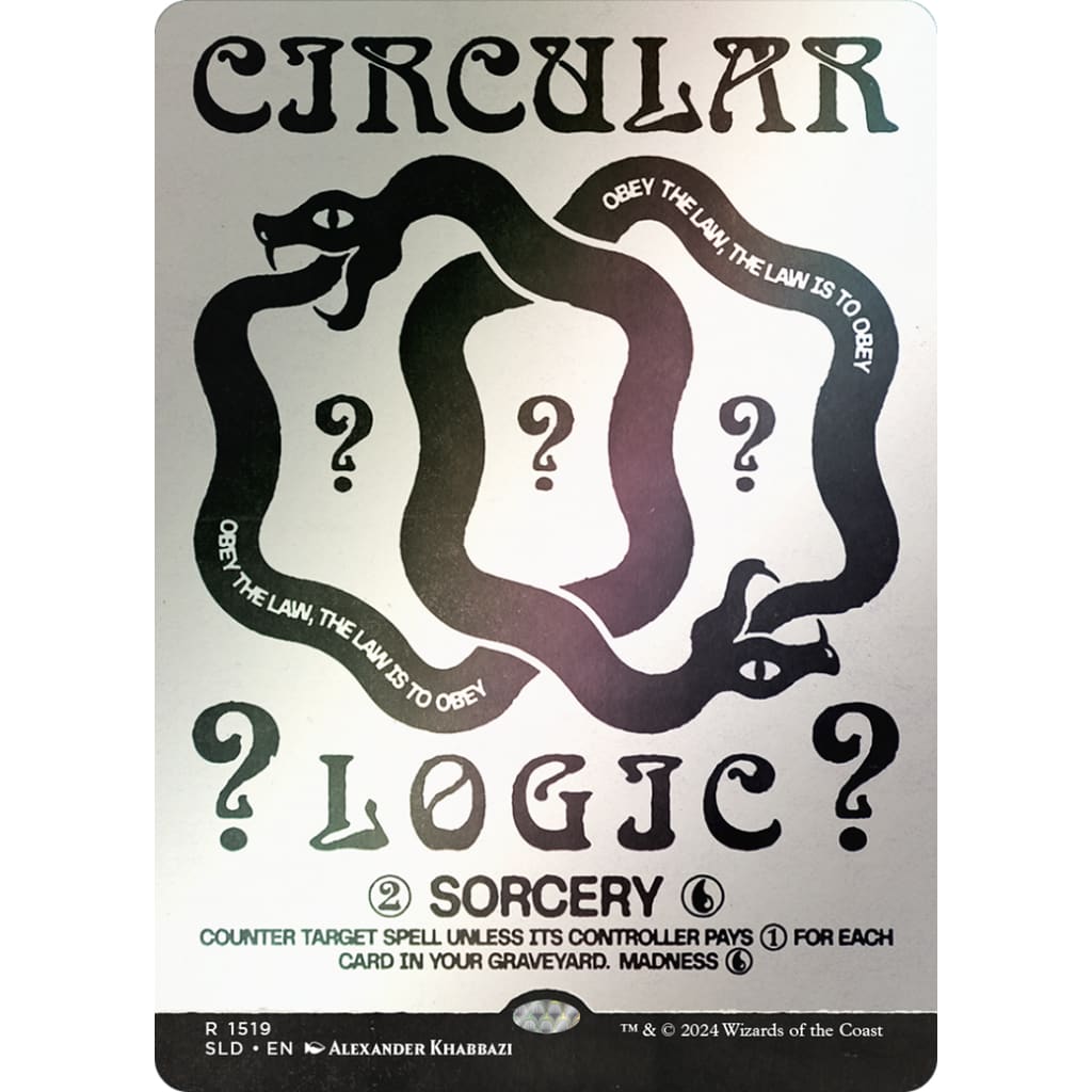 Circular Logic (SLD-1519★) (Borderless) Foil - Single