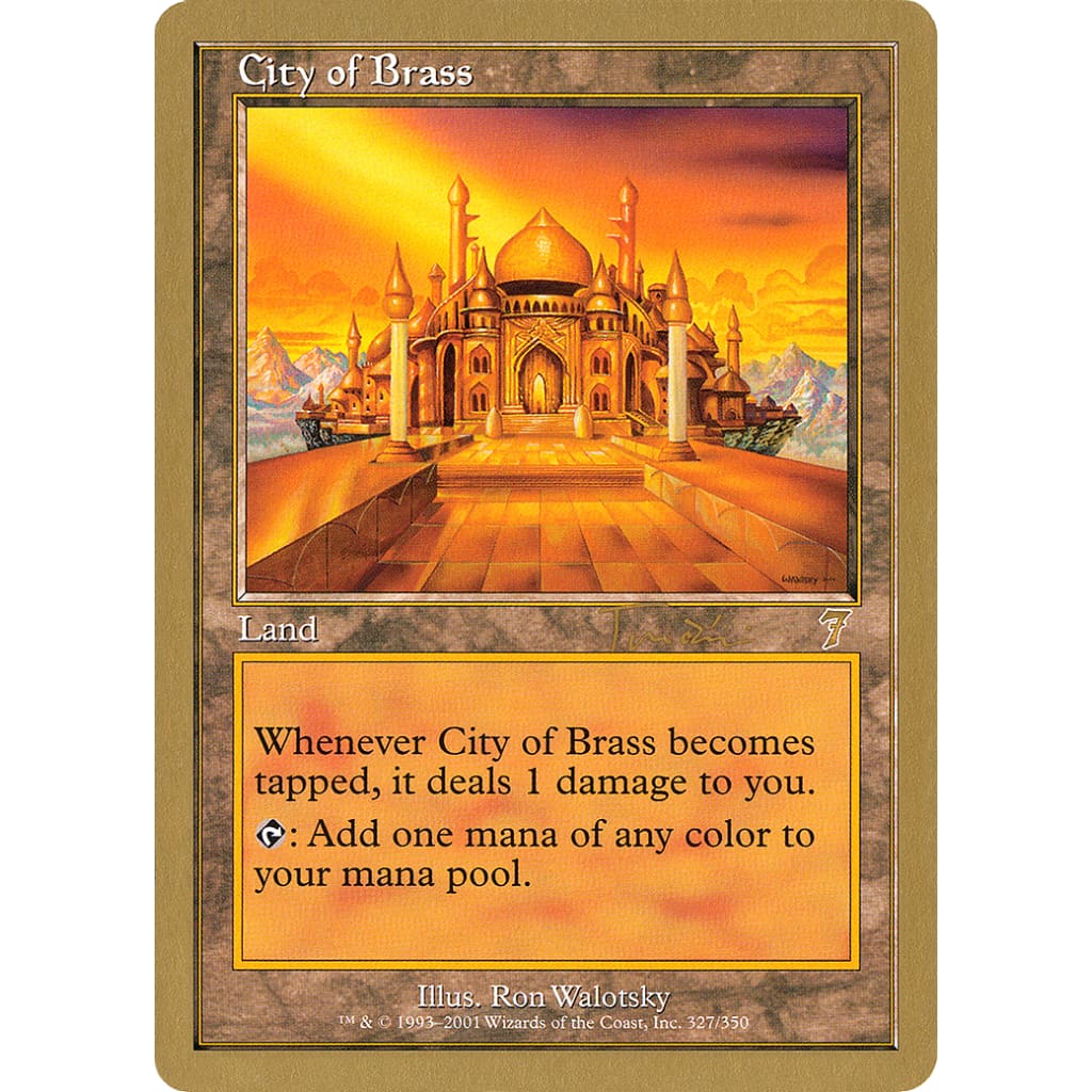 City of Brass (WC01-JT327) - Single