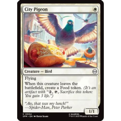 City Pigeon (SPM-004) Foil - Single