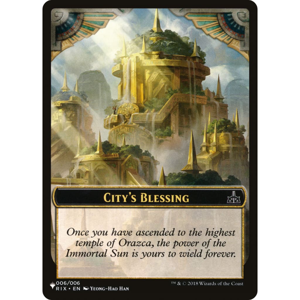 City’s Blessing (PLST-TRIX-6) - Single