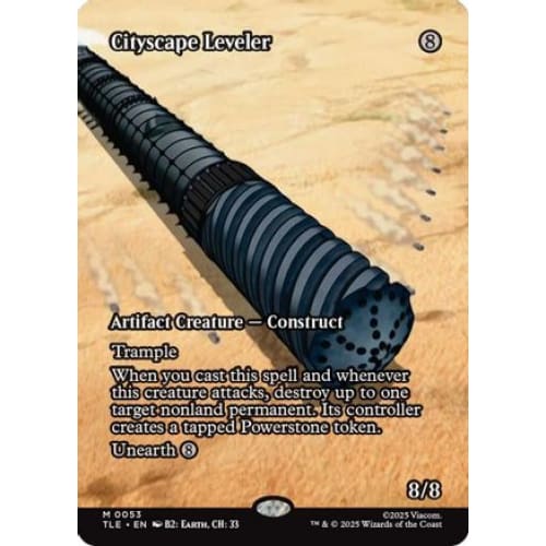 Cityscape Leveler (Borderless) (TLE-053) Foil - Single