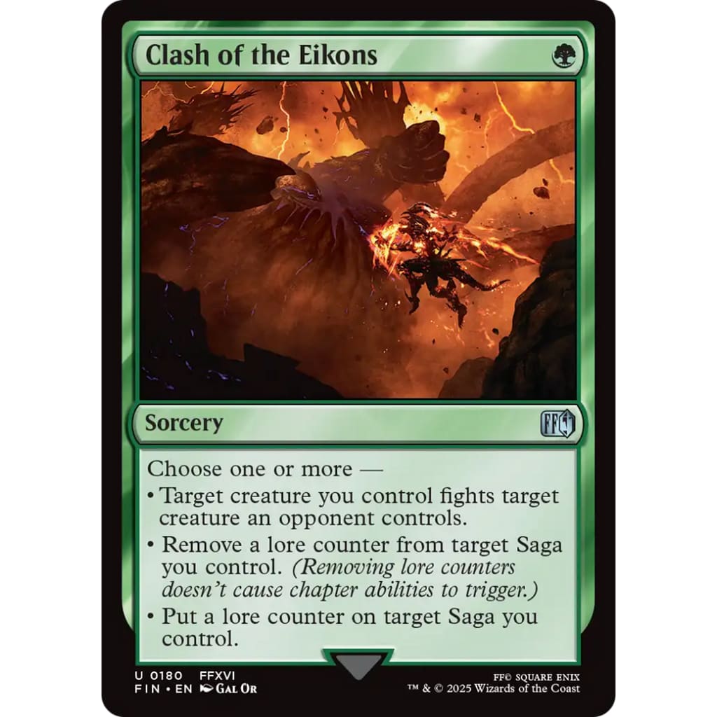 Clash of the Eikons (FIN-180) Foil - Single