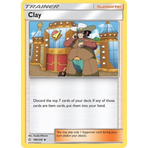 Clay (188/236) Uncommon Reverse Holofoil - Single