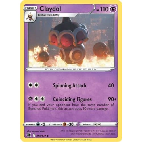 Claydol (059/172) Uncommon - Single